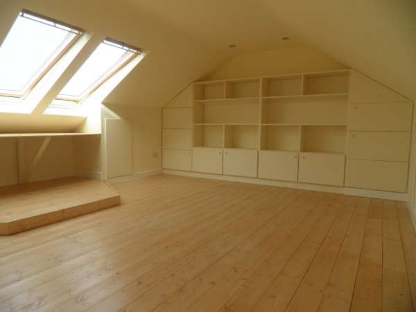 Built In Units/Shelving in Attic Conversion in Killiney, South County Dublin, by Expert Attics,Ireland